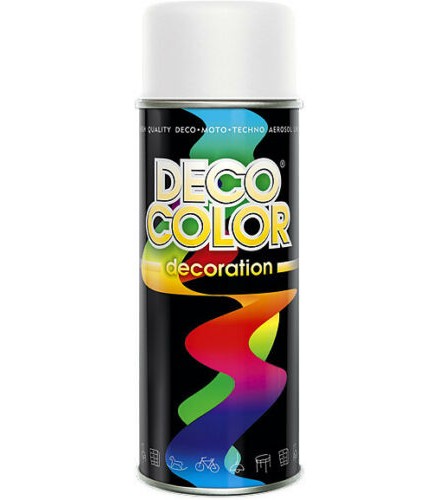 DECO COLOR DECORATION 400 ml аэразоль декоративная краска белый мат